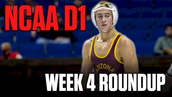 NCAA D1 Wrestling Week 4 Roundup: The Freshmen Have Arrived