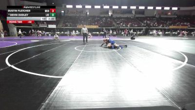 235 lbs Round Of 32 - Dustin Fletcher, Michigan vs Devin Dudley, Life