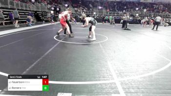 218 lbs Semifinal - Jaxston Feuerborn, Rogue Warrior Wrestling vs Jesse Dane Romero, Team Central Wrestling Club