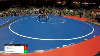 57 lbs Quarterfinal - Katelynn Dockery, Legacy WC - TX vs Mireya Barraza, NM Matador Beast