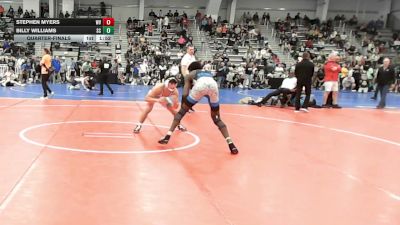 132 lbs Quarterfinal - Stephen Myers, WV vs Billy Williams, SC