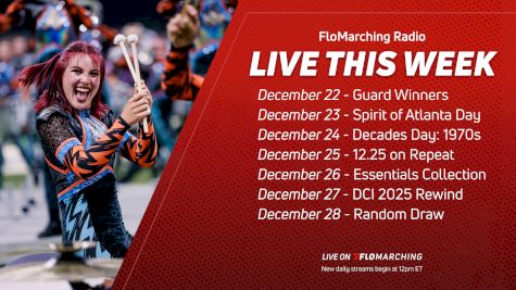 What's Playing on FloMarching Radio This Week, Dec. 22 - 28