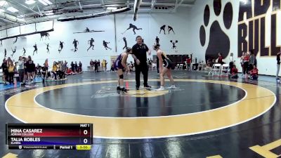 145B Cons. Round 3 - Mina Casarez, Adrian College vs Talia Robles, Elmira