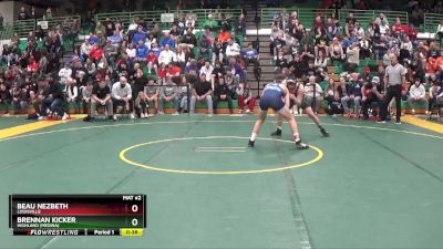 144 lbs Cons. Semi - Beau Nezbeth, Louisville vs Brennan Kicker, Highland (Medina)