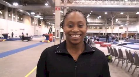 Aja Sims Qualifies to the 2013 Nastia Liukin Cup with a 38.725