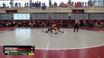 184 lbs Champ. Round 2 - Matthew Kelly, Rhode Island College vs Simon Taraska, Norwich