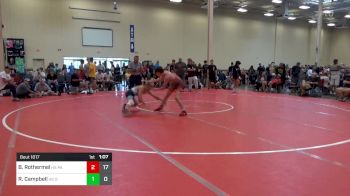 120 lbs Rr Rnd 3 - Brock Rothermel, HS Partner Trained vs Rylen Campbell, HS OMP