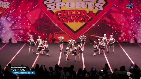 Richmond Twisters - Youth Hail [2025 L1 Youth - D2 - B Day 2] 2025 Spirit Sports Myrtle Beach Nationals