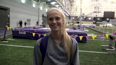 Baylee Mires unexpected Invite 800 and near UW school record at 2013 Husky Classic