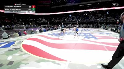 Cons. Round 2 - John Ryder Weiss, Hot Springs vs Cooper Pommer, Clark/Willow Lake