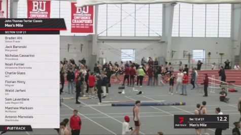 Men's Mile, Finals 12