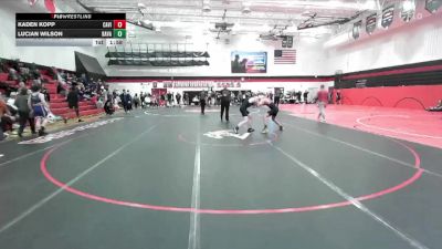 150 lbs 5th Place Match - Lucian Wilson, Ralston Valley vs Kaden Kopp, Castle View