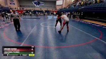 285 lbs Cons. Round 2 - Cristobal Flores, Klein Oak vs Archer Davies, Richardson Lake Highlands