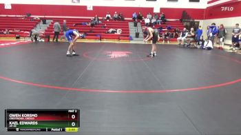 106 lbs Quarterfinal - Owen Korsmo, Crestwood, Cresco vs Kael Edwards, AP-GC