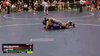 184 lbs Champ. Round 2 - David Willoughby, Wayland Baptist vs 4 Sam Osho, Marian