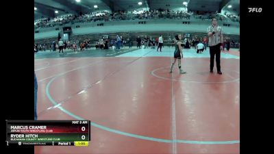 55A Champ. Round 1 - Ryder Hitch, Buchanan County Wrestling Club vs Marcus Cramer, Joplin Youth Wrestling Club