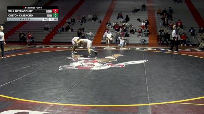 133 lbs Rr Rnd 1 - Will Betancourt, Rider vs Colton Camacho, Edinboro