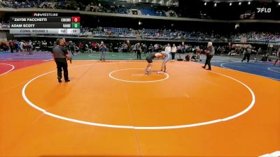 6A 190 lbs Cons. Round 2 - Zayde Facchetti, Humble Kingwood vs Adam Scott, Austin Vandegrift