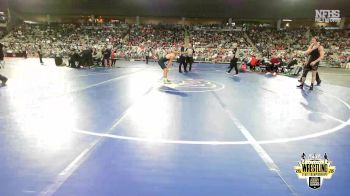 B3A-144 lbs Quarterfinal - Brayden Kochenower, Kingfisher vs Mason Young, Blackwell