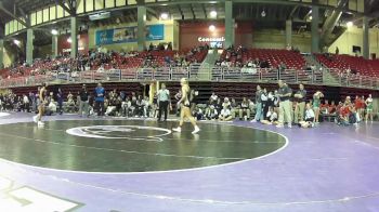 100 lbs Round 2 (3 Team) - Raelyn Kaimikaua, Papillion-La Vista South vs Jersey Anderson, Northwest