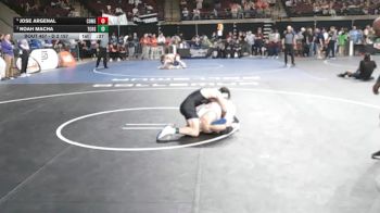 D 2 157 lbs 3rd Place Match - Noah Macha, Teurlings Catholic vs Jose Argenal, Comeaux