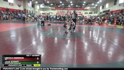 45 lbs Round 1 - Lincoln Anderson, DGF vs Louis Schmitt, Grand Rapids Grapplers