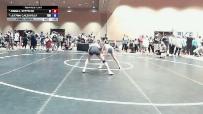 115 lbs Cons. Semis - Abigail Stettler, D3 vs LilyAna Calzadilla, Team Barracuda