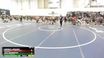 99 lbs Cons. Semi - Jace Weinerman, GPS Wrestling Club vs Andrew LaFrance, New Hartford / Sauquoit Youth Wrestling