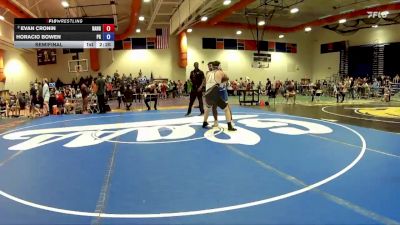157 lbs Semifinal - Horacio Bowen, Prince George vs Evan Cronin, NOVA Wrestling Club