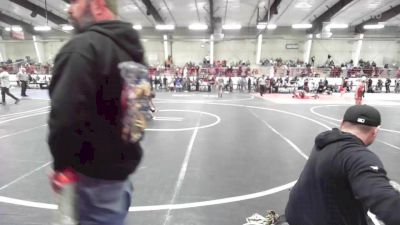 57 lbs Rr Rnd 5 - Brantley Rodriquez, Show Low vs Benaiah Lincoln, Mingus Mountain Wrestling