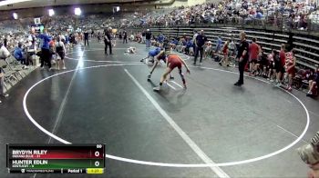 80 lbs Finals (8 Team) - Hunter Edlin, Kentucky vs Brydyn Riley, Indiana Blue