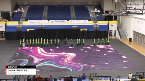 Ohio County HS "Beaver Dam KY" at 2025 WGI Winds Indianapolis Regional