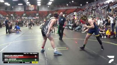 195 lbs Semifinal - Ben Demmer, Bear`s Den Grappling Center vs Braylen Meeuwsen, Michigan Grappler RTC