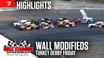 Highlights | 2025 Turkey Derby Friday at Wall Stadium Speedway