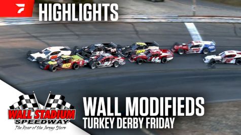 Highlights | 2025 Turkey Derby Friday at Wall Stadium Speedway