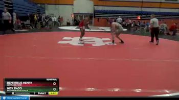 174 lbs Semifinal - Demitreus Henry, Cortland State vs Nick Dado, Wisconsin-Platteville