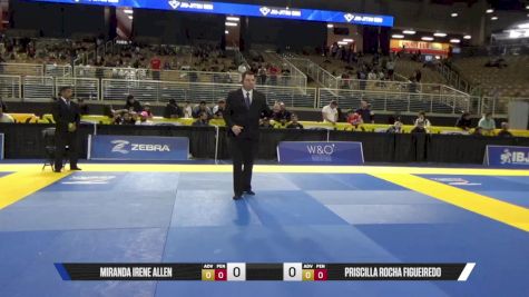 Priscilla Rocha Figueiredo vs Miranda Irene Allen 2025 Pan Jiu Jitsu IBJJF Championship