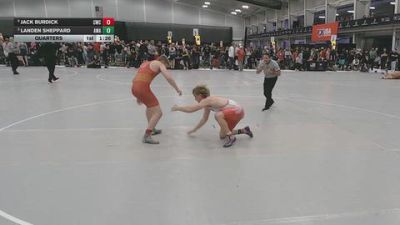 165 lbs Quarters - Landen Sheppard, Askren Wrestling Academy vs Jack Burdick, Champions Wrestling Club