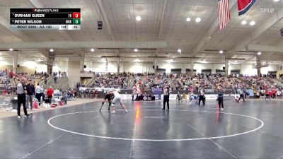 AA 190 lbs Cons. Round 2 - Durham Queen, Franklin High School vs Peter Wilson, Kirkwood High School