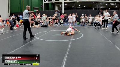 68 lbs Semis (4 Team) - Princeton Nunn, Takedown Elite vs Easton Egan, Backyard Brawlers