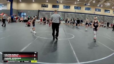 88 lbs Round 5 (8 Team) - Parker Workman, Burnett Trained WC vs Colton Hunley, Crossroads Wrestling