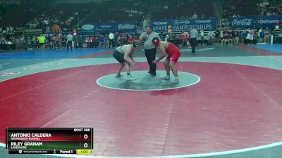 D 2 215 lbs Cons. Round 5 - Antonio Caldera, Archbishop Rummel vs Riley Graham, Lakeshore