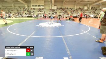 182 lbs Rr Rnd 1 - Logan VanDuyne, Illinois Menace vs Emerson Murphy, University Hawks Wrestling Club