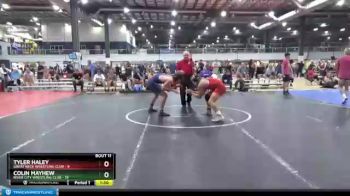 152 lbs Round 4 (6 Team) - Colin Mayhew, RIVER CITY WRESTLING CLUB vs Tyler Haley, GREAT NECK WRESTLING CLUB