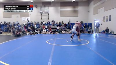 144 lbs Cons. Semis - Cash Knickrehm, Idaho vs Kalai Stout, Fighting Squirrels Wrestling Club