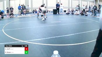 215 lbs Round Of 32 - Asa Goff, Newport Harbor HS vs Preston Dixon, Junipero Serra HS