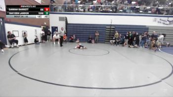 43 lbs 3rd Place Match - Damian Barrett, Grizzly Wrestling Club vs Takyzen Landon, Thunder Ridge Outlaws Wrestling Club