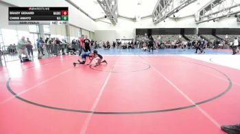 108-H lbs Semifinal - Brady Genard, Mat Assassins vs Chris Amato, N/A