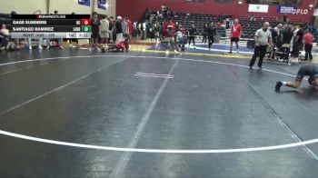 125 lbs 5th Place Match - Santiago Ramirez, Lander vs Gage Summers, Newberry College