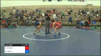 50 kg Round Of 32 - Hannah Arledge-Teran, Team Michigan vs Kelsey Loeun, Team Washington